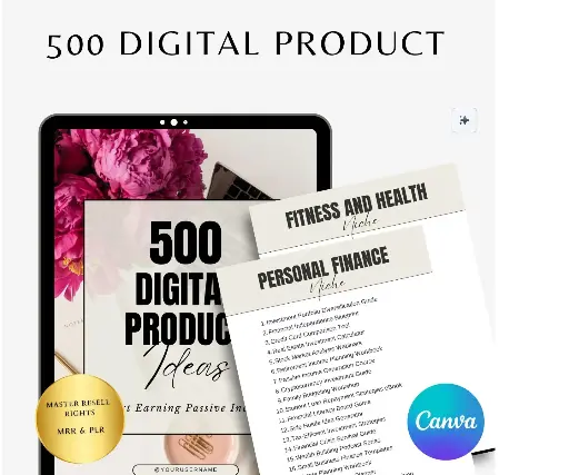 500+ DIGITAL PRODUCT IDEAS